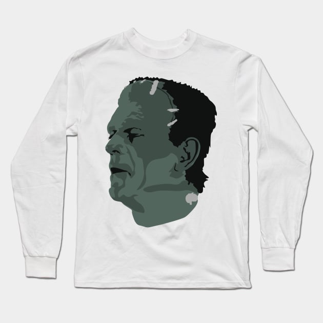 Frankensteins monster Long Sleeve T-Shirt by FutureSpaceDesigns